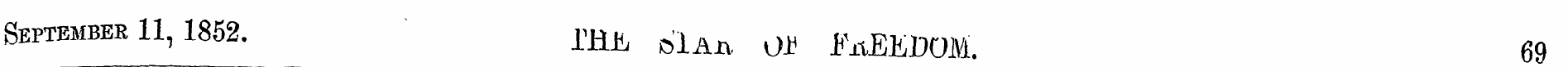 September 11 ,1852. im 61&n 0£ MEDOM. 69