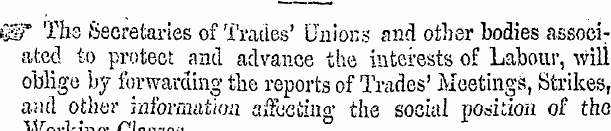 iQ2f The Secretaries of Trades' Unions a...