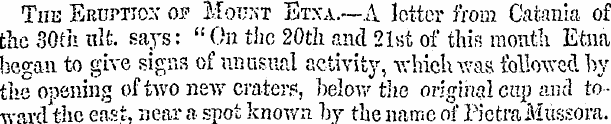 The Eruption of Moukt Btxa.—A letter fro...
