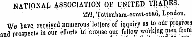 NATIONAf. ASSOCIATION OF UNITED TIIADES....