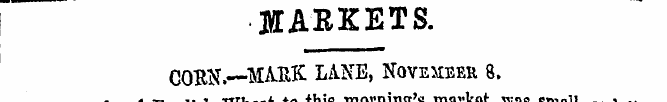 HAEKETS. COM. —MALIK LANE, November 8. T...