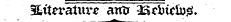 SLtteratxu*^ anu 23cb t'dDg.