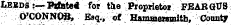 ItEKDS:—P«tote« for tSe Proprietor FEABGUS O^CQNNOB, Esq., of Hammenmitn, Gonnty