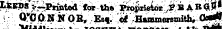 IKEDS ;—Prmted to* U» pxopiietoe ,F B A.B&lt;5P* ( &P0:S N OB, Es*. «l Hammewmith, 0«ffl