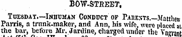"BOW-STBEET, Tceboat.—Inhuman Conduct of...