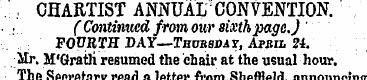 '.; . . CHARTIST ANNUAL CONVENTION. (Con...