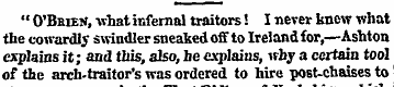 " O'BmeN, what infernal traitors! I neve...