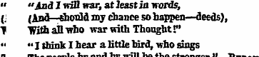" " And I wiU war, at least in words, {....