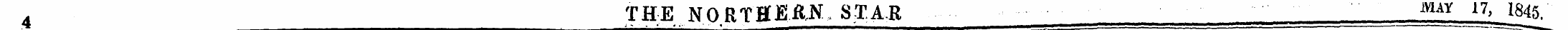 THE NQRTH&ftN STAR MAY ^- 1845 .