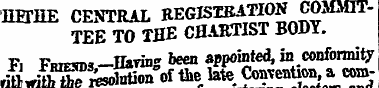 HETHE CENTRAL RECEPTION COMMITTEE TO THE...