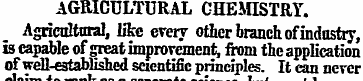 AGRICULTURAL CHEMISTRY. Agricultural, li...