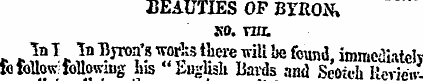 UEAUTIES OF BYRON, so. no. «• «• w n T «...