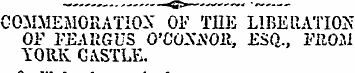 COMMEMORATION OF THE LIBERATION OP PEARG...