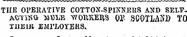 THE OPERATIVE COTTON-SPIXKBllS AND SELFA...
