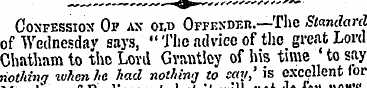 Coxfessiox Of ax oi.n OFFEXDEn.—The Stan...