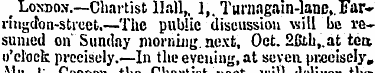 # LoxnoN.—Chartist llall,, 1 ,. Tumagain...