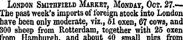 London Smithfield Market , Mowur, Oor. 2...