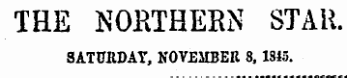 THE NORTHEBN STAH. SATURDAY, NOVB1IBEK 8,1345.