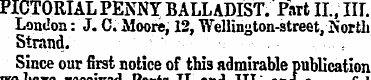 PICTORIAL PENNY BALLADIST. Part II, III....