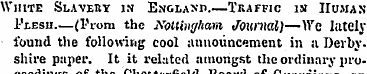 White Slavery in England.—Traffic is Hum...