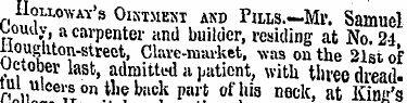 HouovAT s Ointment and Pills.—Mr. Samuel...
