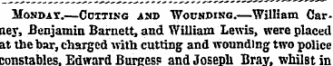 Mondat.—Cutting ahd Wounding.—William Ca...