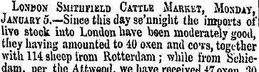 Lonbon Smiiuvield Cattlb Market, Mosdat,...