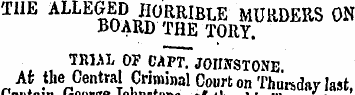 THE ALLEGED horrible MURDERS ON BOARD TH...