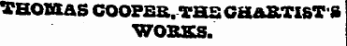 VHOXttaS Cft&gt;OPi-&.THSCH--JS-TIST'ft ' WORKS.