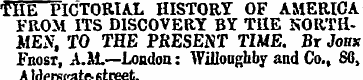 f _ rE ~ PICTORIAL HISTORY OF AMERICA FR...