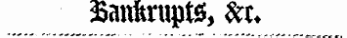 Bankrupts, $cu