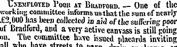 LsEMrtOYED Poor at Bradford. — One of th...