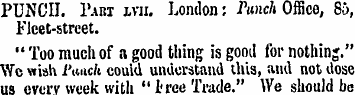PUNCH. Pari lvh. London: Fundi Office, 8...