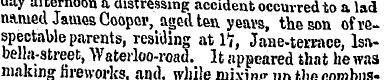 uay anernoon a distressing accident occu...