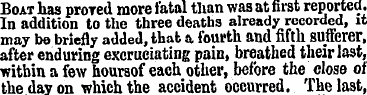 Boat has proved more fatal than was at f...