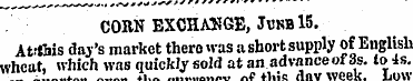CORN EXCHANGE, JCSB15. At'fliis day's ma...