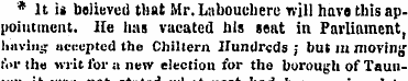 * lt i< believed that Mr.Laboucherc will...