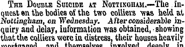 The Double Suicide jit Nottingham.—The i...