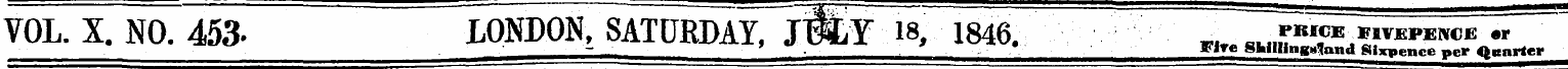 VOL. X. NO. 45& LONDON, SATUEMY, jWjY is...