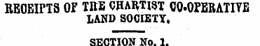 ¦RECEIPTS OF TRB CHARTIST C0.0FEBATITE L...
