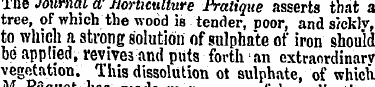 journal a Horticulture Pratique asserts ...