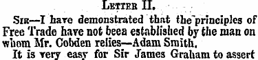 Lbtieb H. Sir—T hare demonstrated that t...