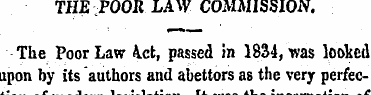 THEvPOOK LAW COMMISSION. The Poor Law A....