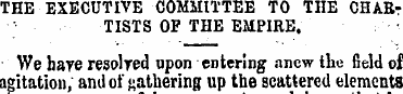 THE EXECUTIVE COMMITTEE TO THE CHARt TIS...