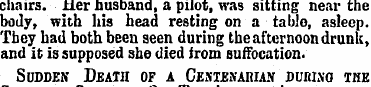 chairs. Her husband, a pilot, was sittin...