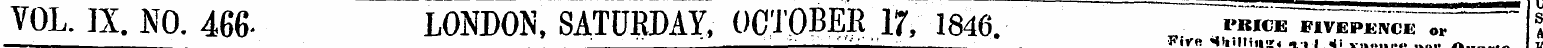 St VOL. JX. NO. 466< LONDON, SATURDAY, O...