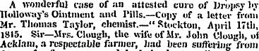A wonderful rase of an attested cure of ...