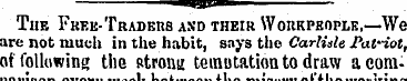 ¦ IHHH.M.I The Free-traders and their Wo...