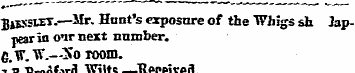 "RjESl-ET.—Mr. Hunt's exposure of the TV...