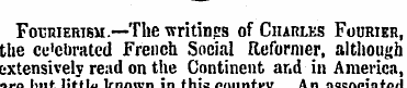 FocniERisM.—The writings of Charlks Four...